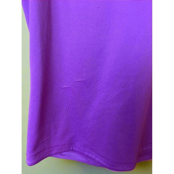 Adidas Girls Size Small Athletic Tee – Purple Climalite Performance Shirt - Picture 3 of 3